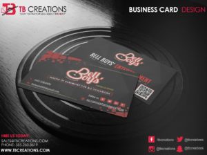 Bell Boy’s Business Card