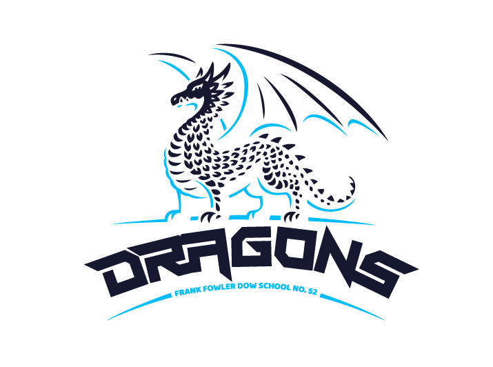 School 52 Dragons – Logo