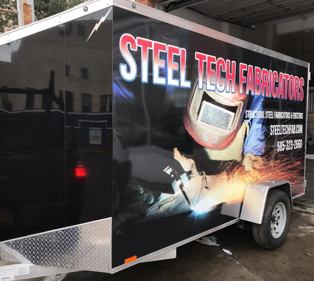 Steel Tech Fabrication Vehicle Wrap